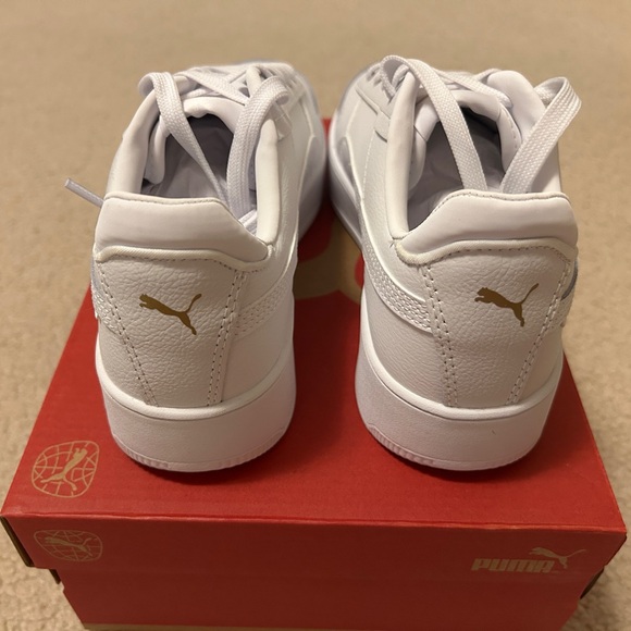 Puma Carina Street Sneakers White Size 8.5 - Picture 3 of 7